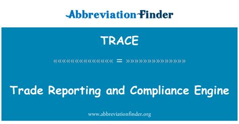 trade reporting and compliance engine