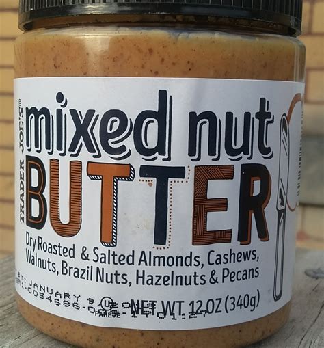 trader joe's mixed nut butter