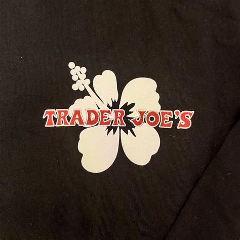 trader joe's shirt logo iron on