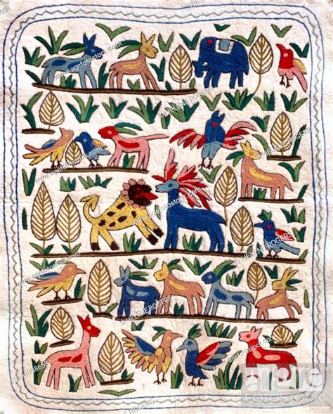 traditional embroidered animals Reader