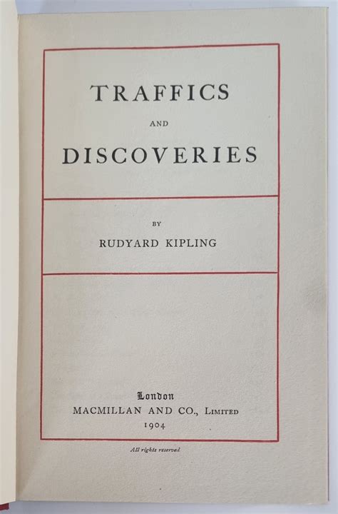 traffics discoveries rudyard kipling PDF