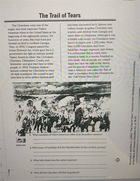 trail of tears dbq questions answers Kindle Editon