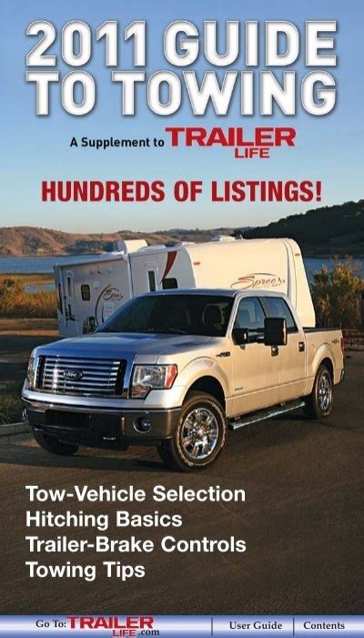 trailer life towing guide 2011 PDF