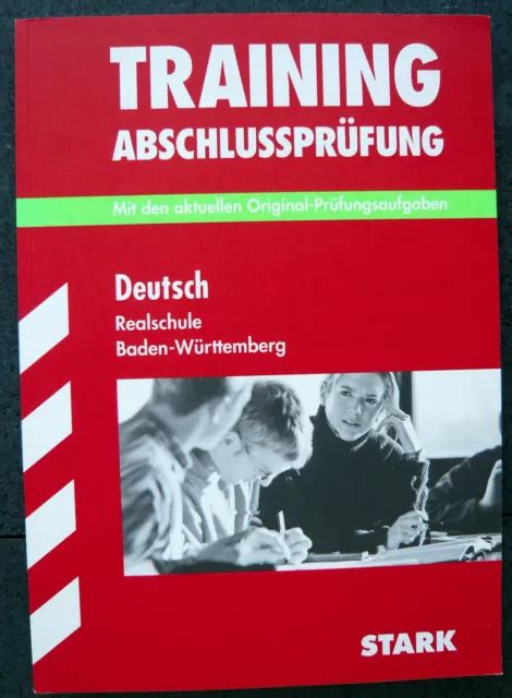 training abschlusspr fung realschule baden w rttemberg englisch Kindle Editon