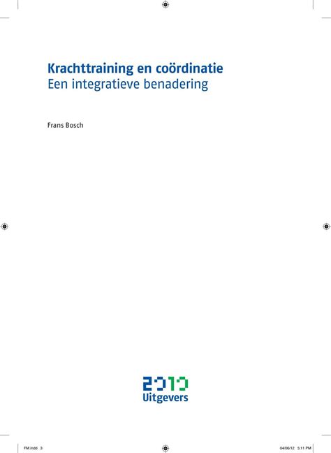 training van kracht en cordinatie een integratieve benadering Kindle Editon