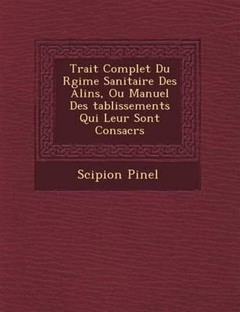 trait complet du r gime sanitaire des ali n s trait complet du r gime sanitaire des ali n s Doc