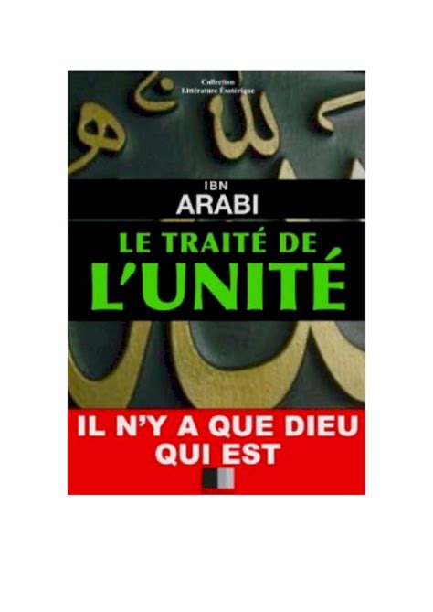 trait lunit ibn arabi ebook Epub