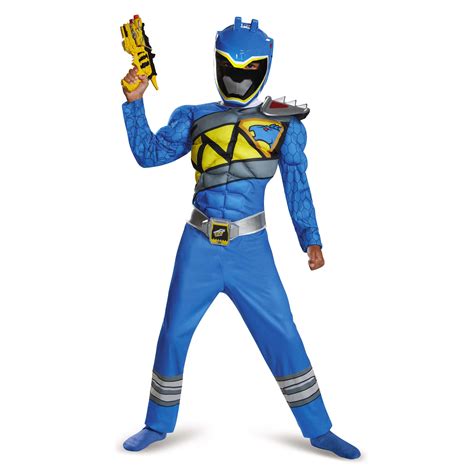 traje de power ranger azul