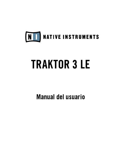 traktor le manual pdf Kindle Editon