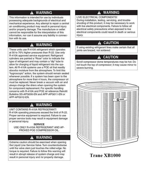 trane model no tch240b300jb manual PDF
