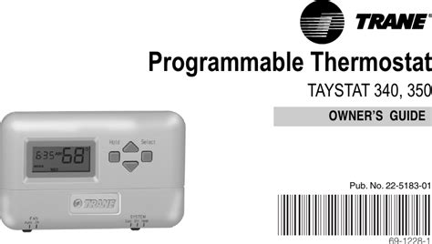 trane t stat manual Reader