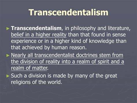 transcendental philosophy and PDF