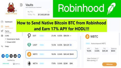 transfer btc from robinhood binance