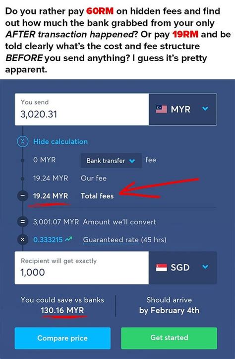 transfer money from malaysia to singapore