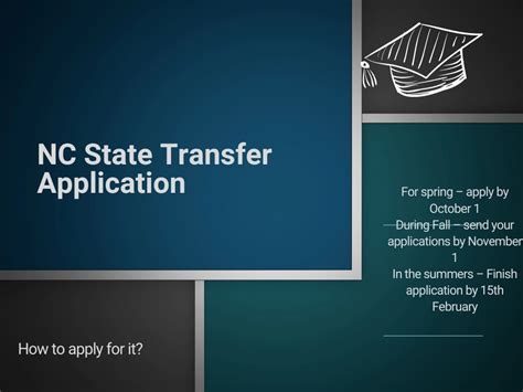 transfer requirements for nc state