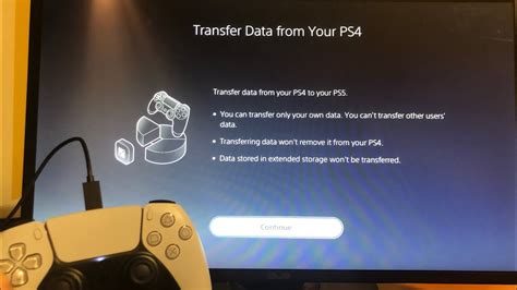 transferring ps4 data to ps5 taking forever