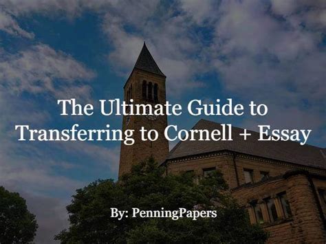 transferring to cornell