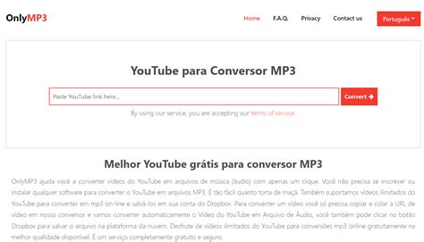 transformar video do youtube em mp3