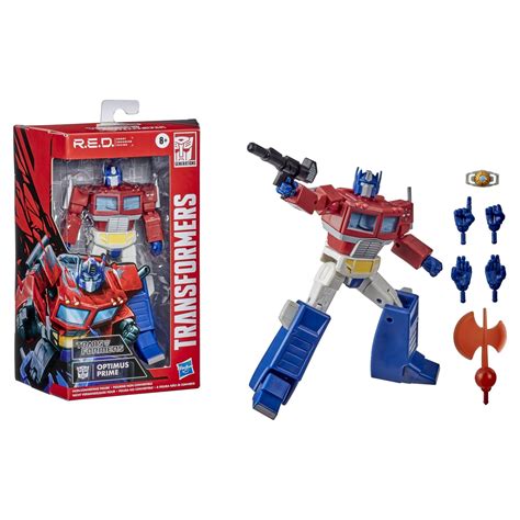 transformers r.e.d. optimus prime