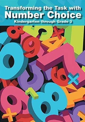 transforming the task with number choice grades k 3 Reader