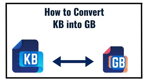 translate kb into gb