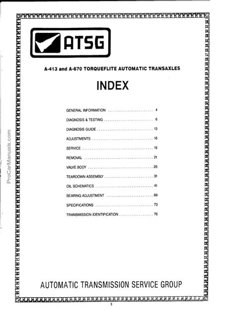 transmission manual atsg pdf PDF