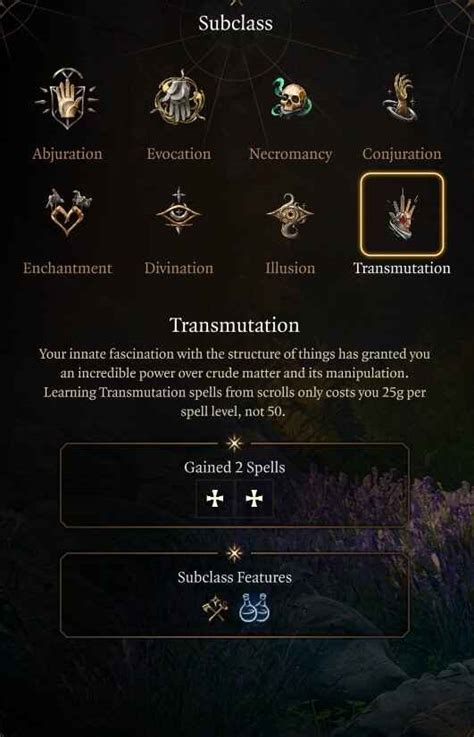 transmutation stone bg3