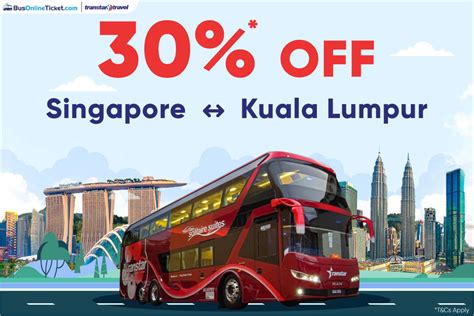 transtar bus singapore to kuala lumpur