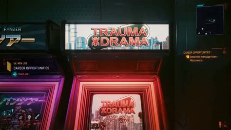 trauma drama cyberpunk