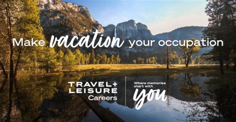 travel and leisure careers