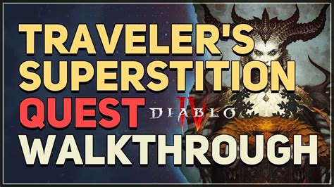 traveler's superstition diablo 4