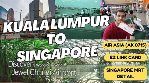 travelling to malaysia from singapore by air