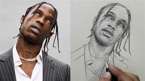 travis scott shirt sketch