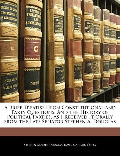 treatise constitutional questions history political Reader