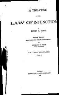 treatise law injunctions classic reprint Reader