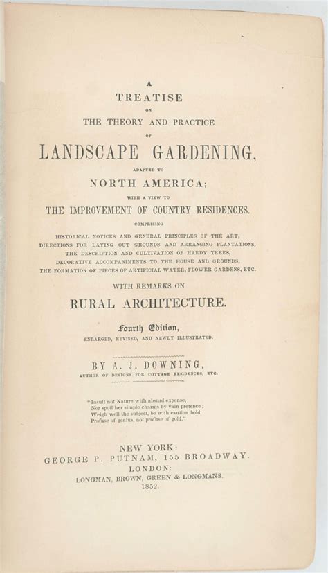 treatise theory practice landscape gardening Reader