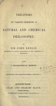 treatises various subjects chemical philosophy PDF