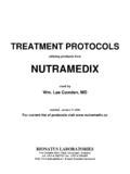 treatment protocols bionatus nutramedix 64070 pdf Doc