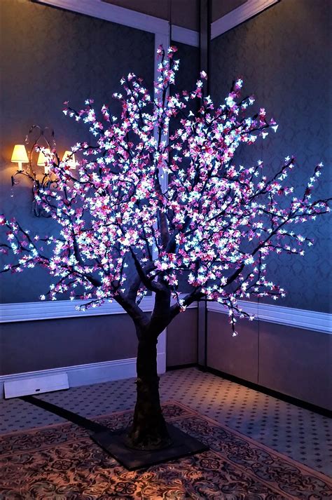 tree with led