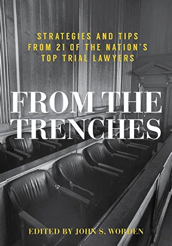 trenches strategies nations trial lawyers Epub