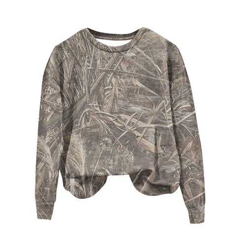 trendy camo sweatshirt