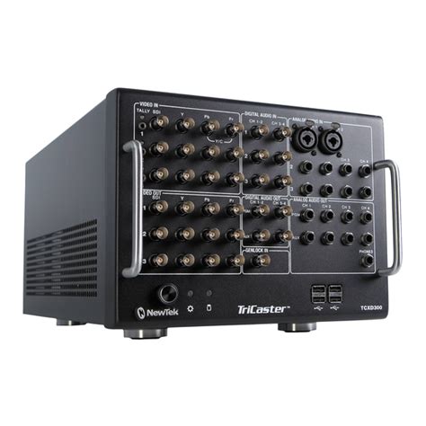 tricaster tcxd 300 manual PDF