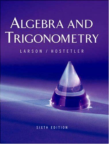 trigonometry larson hostetler 6th edition PDF