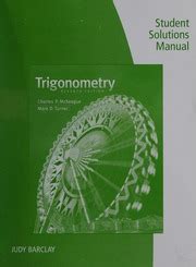 trigonometry student solutions manual turner Reader