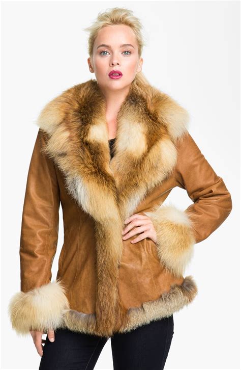 trim fur coat