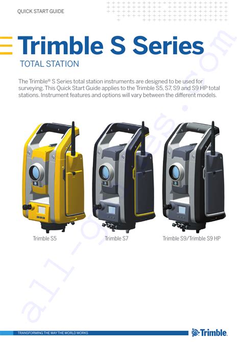 trimble s series total station user guide Kindle Editon