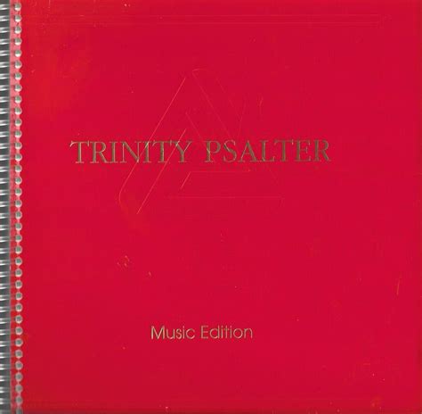 trinity psalter psalms 1 150 words only edition Epub