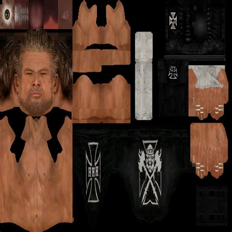 triple h wwe 13 texture