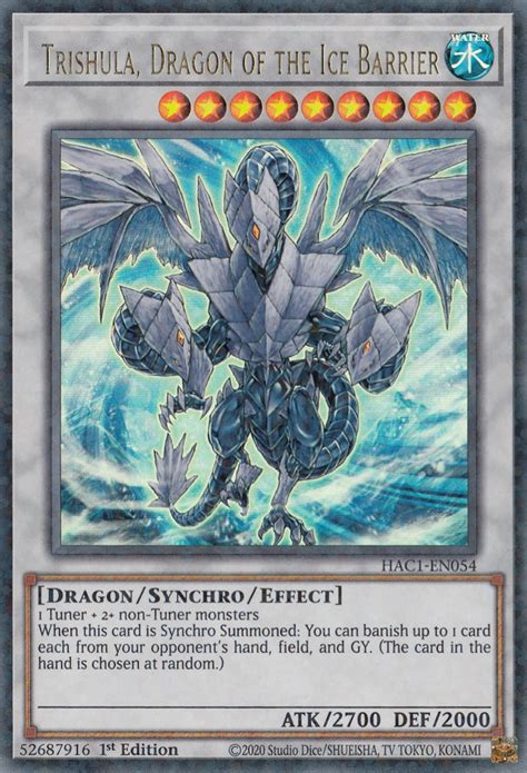 trishula dragon of the ice barrier