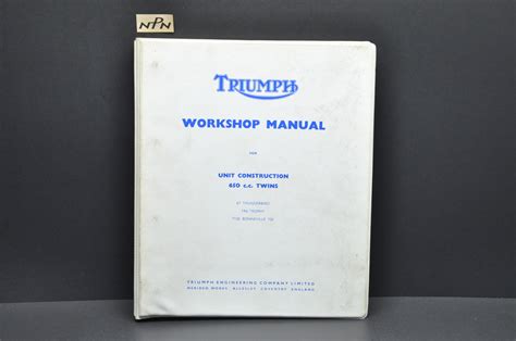triumph t120 workshop manual Kindle Editon